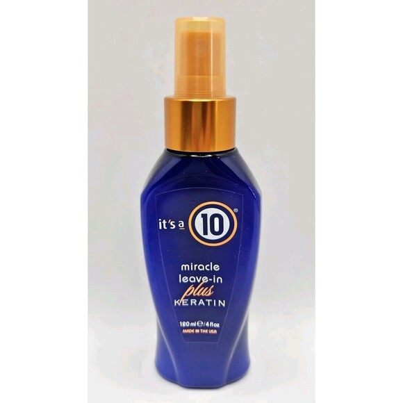 It's A 10 Miracle Leave-In Plus Keratin 4 Oz Spray Bottle New - Picture 1 of 2